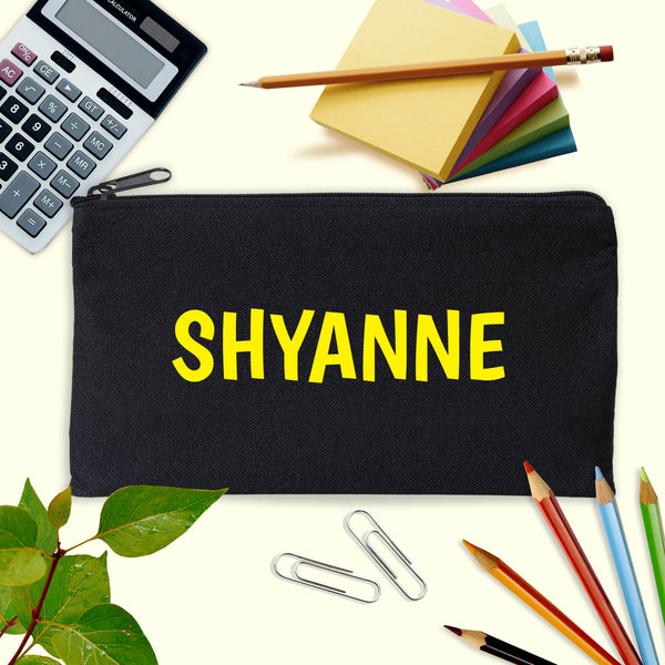 TotallyIngenious Canvas Pouches Personalised Canvas Pouch (Small) (Min. 5pcs)