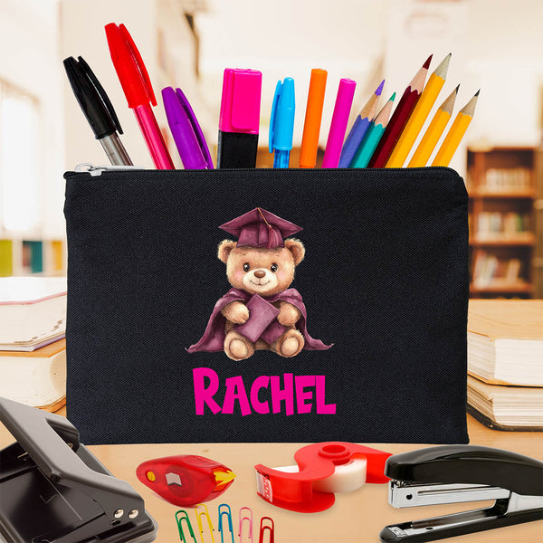 TotallyIngenious Canvas Pouches Personalised Canvas Pouche (Big)