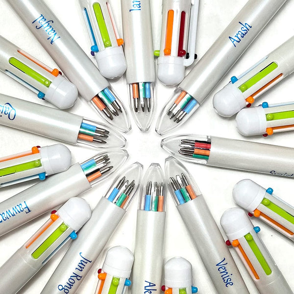TotallyIngenious Personalised 6-in-1 Ballpoint Pen Personalised 6-in-1 Ballpoint Pen
