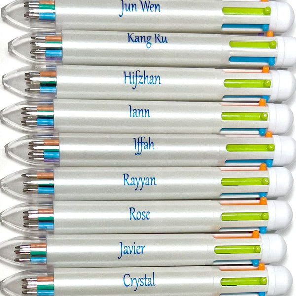 TotallyIngenious Personalised 6-in-1 Ballpoint Pen Personalised 6-in-1 Ballpoint Pen