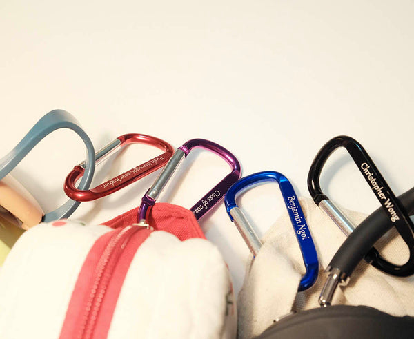 TotallyIngenious Personalised Carabiner (Min. 5pcs)