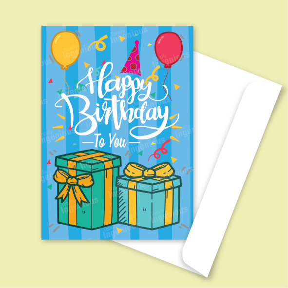 Birthday Cards - BC15