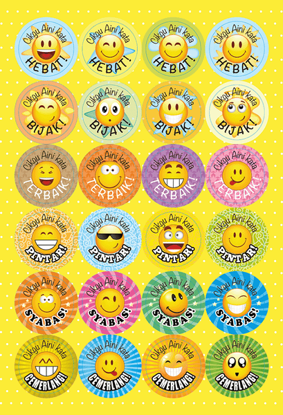 Personalised Teacher's Stickers (ML) Set A