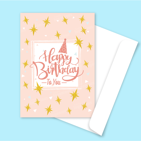 TotallyIngenious Birthday Cards Birthday Cards - BC01