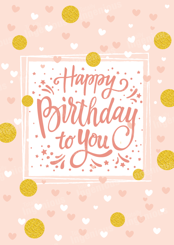 TotallyIngenious Birthday Cards Birthday Cards - BC03