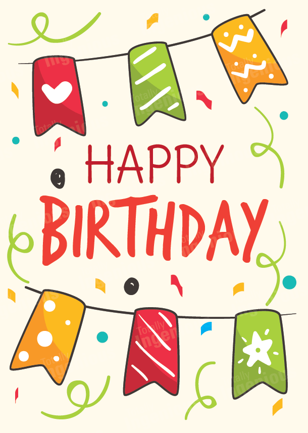 TotallyIngenious Birthday Cards Birthday Cards - BC06