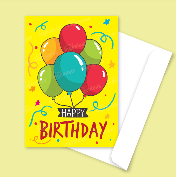 TotallyIngenious Birthday Cards Birthday Cards - BC07