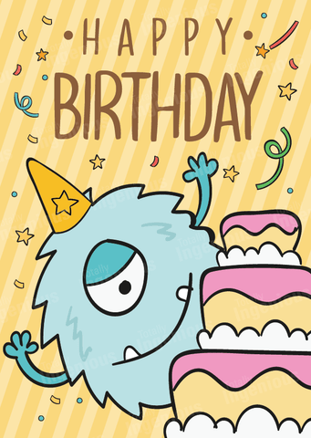 TotallyIngenious Birthday Cards Birthday Cards - BC09
