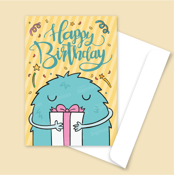 TotallyIngenious Birthday Cards Birthday Cards - BC11