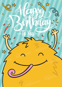 TotallyIngenious Birthday Cards Birthday Cards - BC12