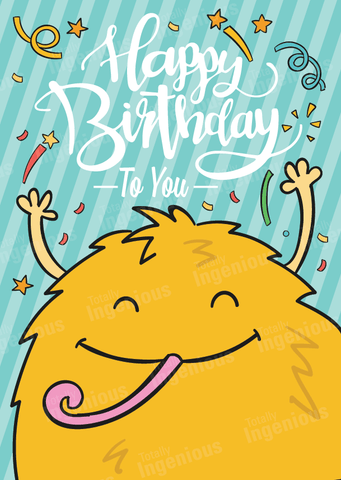 TotallyIngenious Birthday Cards Birthday Cards - BC12