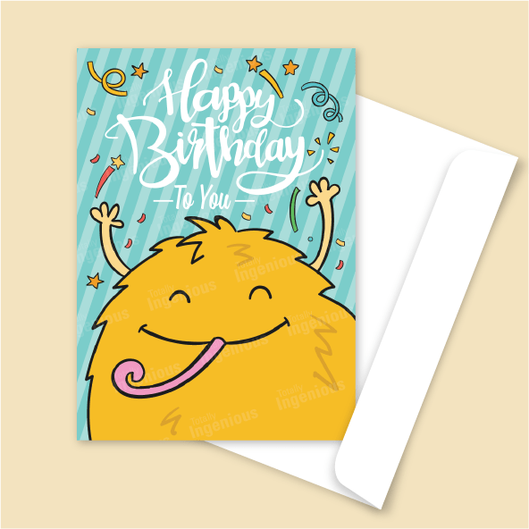 TotallyIngenious Birthday Cards Birthday Cards - BC12