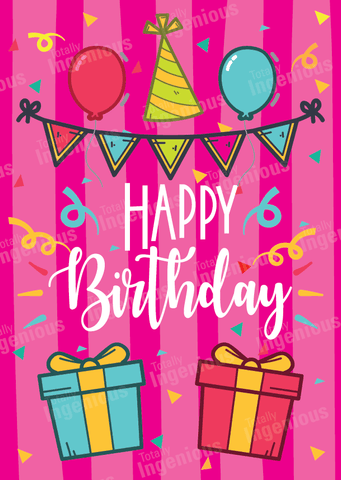 TotallyIngenious Birthday Cards Birthday Cards - BC13