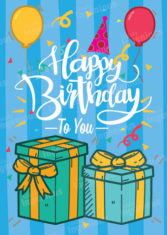 TotallyIngenious Birthday Cards Birthday Cards - BC15