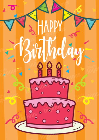 TotallyIngenious Birthday Cards Birthday Cards - BC16