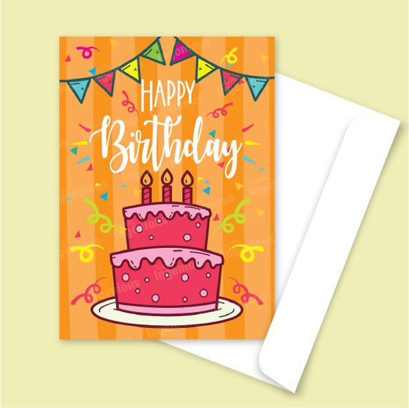TotallyIngenious Birthday Cards Birthday Cards - BC16