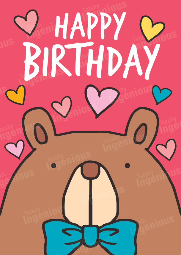 TotallyIngenious Birthday Cards Birthday Cards - BC21