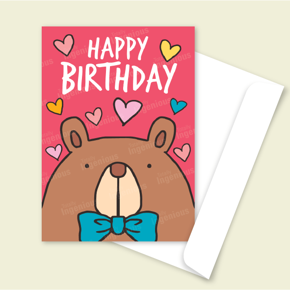 TotallyIngenious Birthday Cards Birthday Cards - BC21