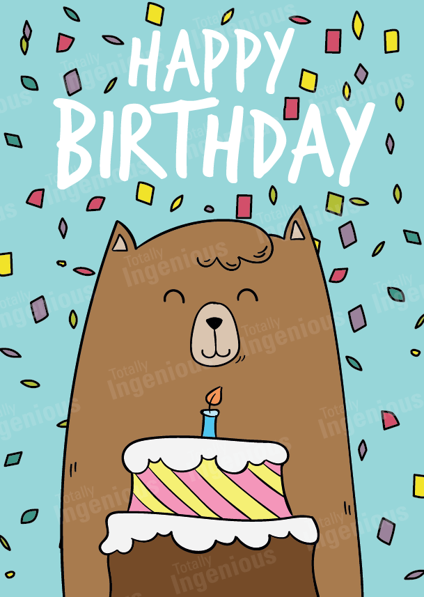 TotallyIngenious Birthday Cards Birthday Cards - BC24