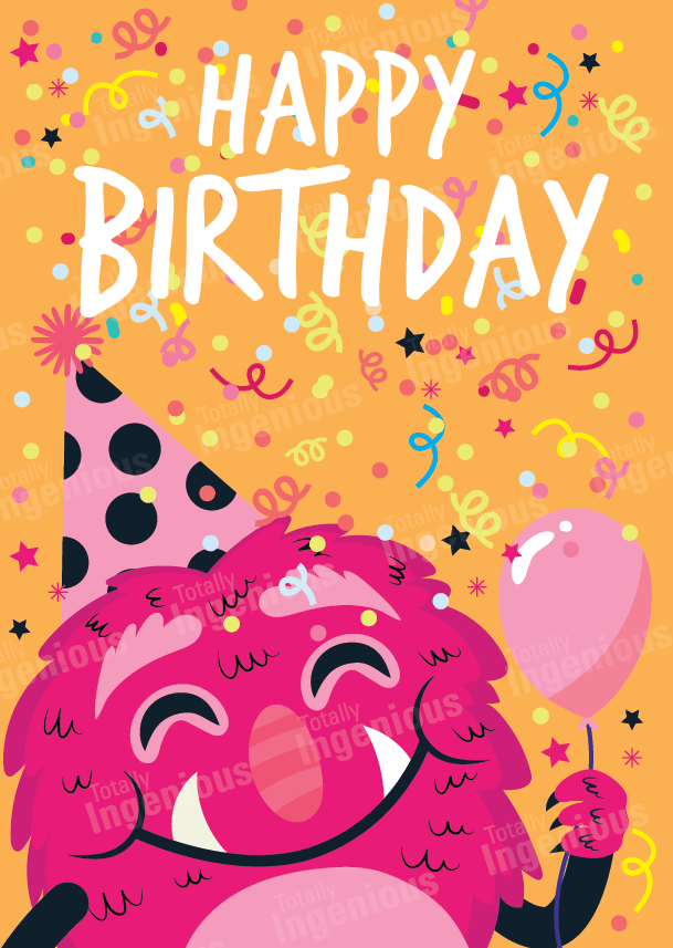 TotallyIngenious Birthday Cards Birthday Cards - BC25