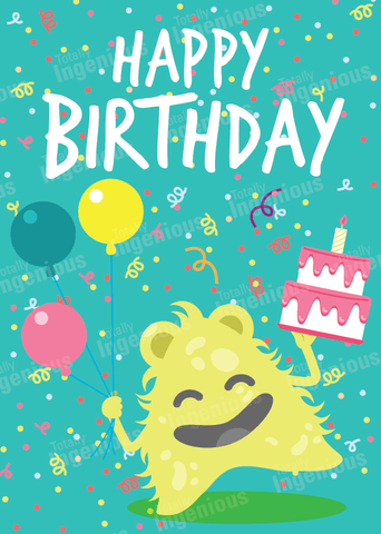 TotallyIngenious Birthday Cards Birthday Cards - BC26