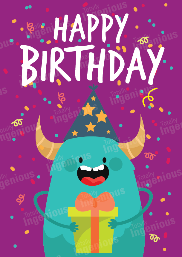 TotallyIngenious Birthday Cards Birthday Cards - BC27