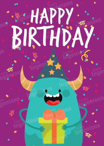TotallyIngenious Birthday Cards Birthday Cards - BC27
