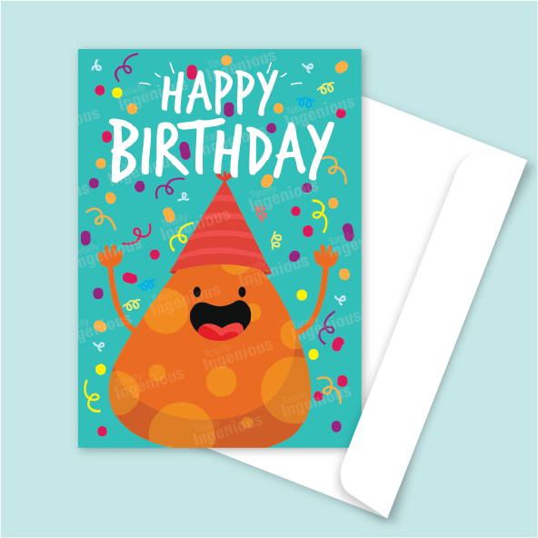 TotallyIngenious Birthday Cards Birthday Cards - BC28