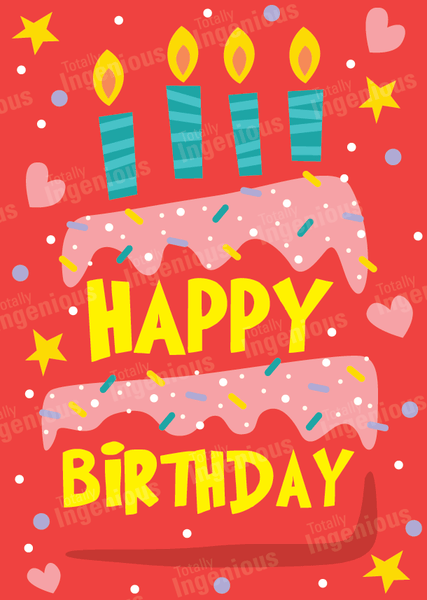 TotallyIngenious Birthday Cards Birthday Cards - BC30