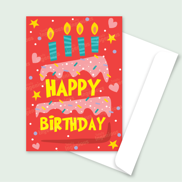 TotallyIngenious Birthday Cards Birthday Cards - BC30