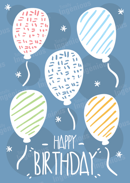 TotallyIngenious Birthday Cards Birthday Cards - BC36