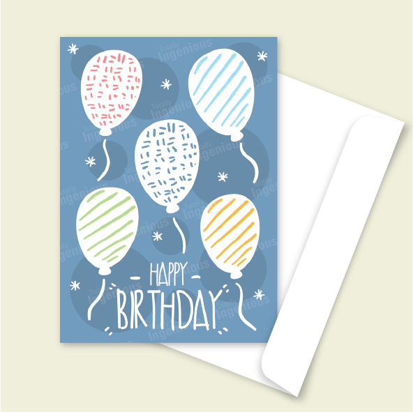 TotallyIngenious Birthday Cards Birthday Cards - BC36