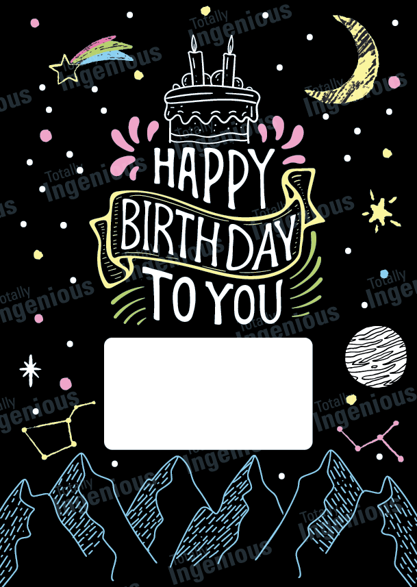 TotallyIngenious Birthday Cards Birthday Cards - BC37