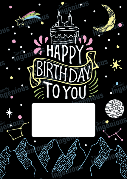 TotallyIngenious Birthday Cards Birthday Cards - BC37
