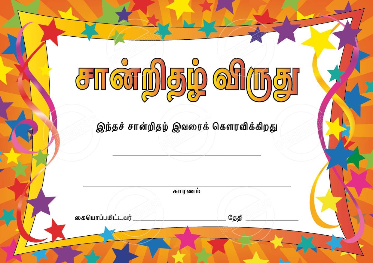 TotallyIngenious Certificates Award - CATL1