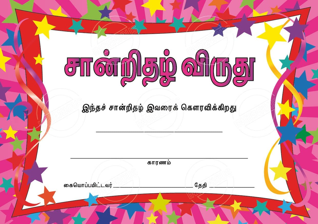 TotallyIngenious Certificates Award - CATL4