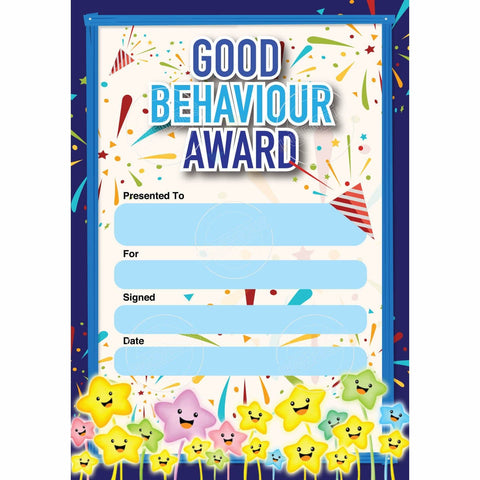 TotallyIngenious Certificates Good Behaviour - CGBEL3