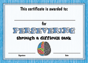 TotallyIngenious Certificates Growth Mindset - CGMSEL1