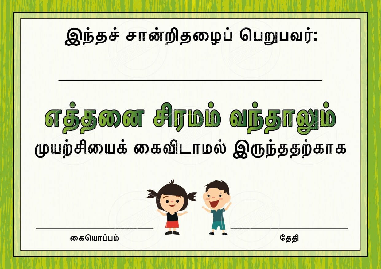 TotallyIngenious Certificates Growth Mindset - CGMSTL2