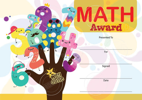 TotallyIngenious Certificates Math - CMEL1