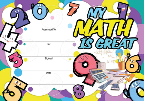 TotallyIngenious Certificates Math - CMEL2