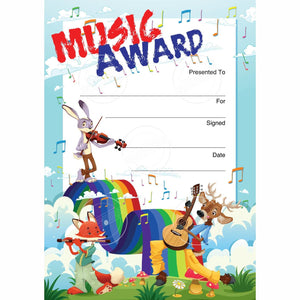 TotallyIngenious Certificates Music - CMUEL3