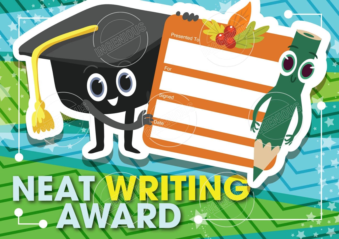 TotallyIngenious Certificates Neat Writing - CNWEL2