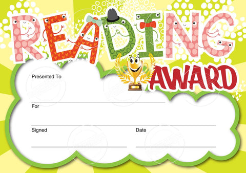 TotallyIngenious Certificates Reading - CRDEL2