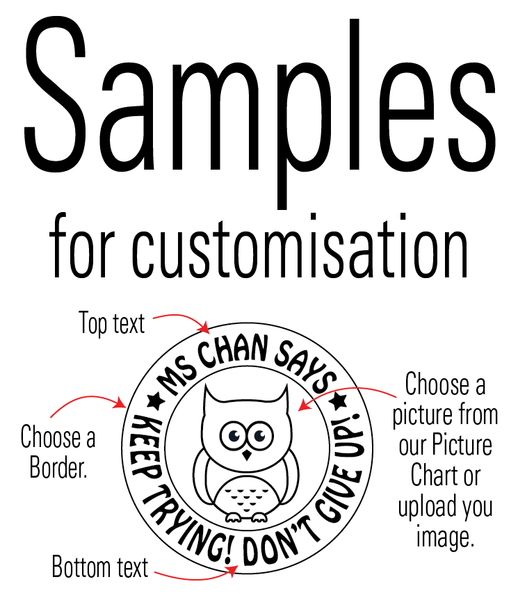 TotallyIngenious Customised Stamp Customised Stamp IG35