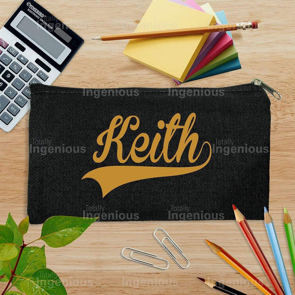 TotallyIngenious Denim Pouches Personalised Denim Pouches (Small)