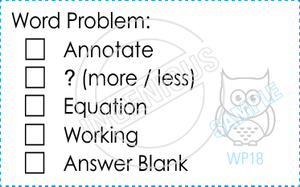 TotallyIngenious Math Stamps Mathematics-RMMA04367005