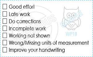 TotallyIngenious Math Stamps Mathematics-RMMA04367015