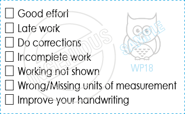 TotallyIngenious Math Stamps Mathematics-RMMA04367015