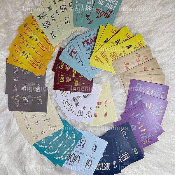 TotallyIngenious Motivational Card Set A Motivational Cards